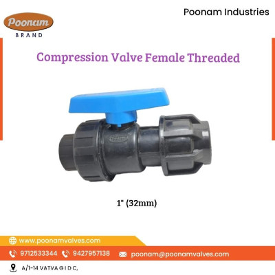 Compression Valve Femail Threaded