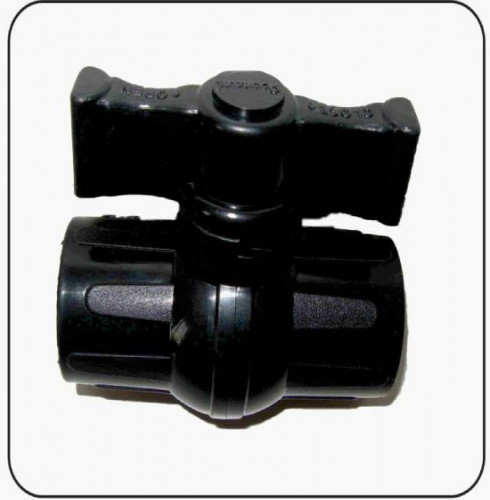 PP Solid Ball Valve, Solid Seal Screw End Valve Exporter